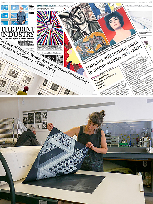 The Love of Print: 50 Years of Glasgow Print Studio at the Glasgow Print  Studio